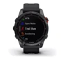 Смарт-часы Garmin Fenix 7S Solar Slate Gray with Black Band (010-02539-13): Сенсорный экран есть