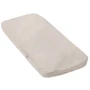 Льняной матрас в люльку Lintex (ткань хлопок) 40х90х3 кремовый (млб-5)