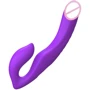 Безремневой страпон с вибрацией Pipedream Her Strapless Strap-On