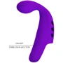 Вибронасадка на палец LYBAILE Pretty Love - Fingering Vibrator Gorgon Purple (BI-210298-1)