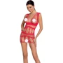 Бодистокинг Passion BS089 red