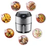 Фритюрница Tefal EY401D15 Easy Fry Deluxe: Материал корпуса нержавеющая сталь, пластик