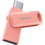 USB-флешка SanDisk 128GB Ultra Dual Drive Go USB 3.1/Type-C Peach (SDDDC3-128G-G46PC): Объем памяти 128 GB