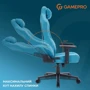 Кресло игровое GamePro FGC750LB Fabric Light Blue фото 13