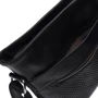 Мужская сумка планшет Keizer черная (K15003-1-black): Фактура Тиснение, Матовая, Зернистая