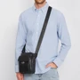 Мужская сумка через плечо Ricco Grande черная (K12043bl-black): Пол Женский