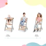 Стульчик для кормления с подушкой Kinderkraft Enock Gray Wood (KHENOC0PGRY0000) фото 6