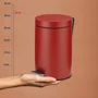 Відро для сміття KELA Monaco червоне 3 л (24289)