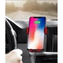 Держатель Baseus Car Holder Wireless Charger Air Vent Mount 10W Red (WXYL-09) фото 5