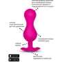 Тренажёр интимных мышц Gvibe Gballs 3 App Petal Rose, 8х3 см