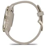 Смарт-часы Garmin Venu 3S Soft Gold Stainless Steel Bezel with French Grey Case and Silicone Band (010-02785-02): Фитнес-функции Подсчет калорий, Альтиметр, GPS-модуль, Пульсоксиметр, Шагомер, Пульсометр