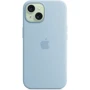 Чехол для iPhone Apple iPhone 15 Silicone Case with MagSafe - Light Blue (MWND3ZM/A): Тип чехла накладка на заднюю часть
