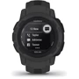 Смарт-часы Garmin Instinct 2S Solar Graphite (010-02564-00): Цвет ремешка черный