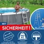 Бассейн Bestway 457-107 см (561GD) (фильтрующий насос, лестница, покрытие бассейна, светодиодная подсветка, ремонтная заплатка) фото 7
