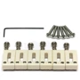 Набор сёдел для гитар GRAPH TECH PQ-8001-L0 TUSQ Saddle Strat/Tele Style Offset - Lefty (6 Pcs)