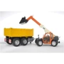Машинка-навантажувач Bruder JLG 2505 Telehandler з телескопічним ковшем (02140) фото 9
