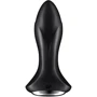 Анальная смарт вибропробка с жемчужным массажем Satisfyer Rotator Plug 1+ Black