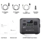 Зарядная станция Bluetti AC50B 448Wh 700W: Разъемы для подзарядки Зарядка от автомобиля, DC-разъем, Зарядка от солнечной панели, Зарядка от сети