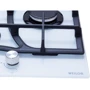 Варочная поверхность газовая Weilor GG W614 WH: Количество конфорок 4
