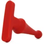 Анальная пробка TLC Bum Buddies Tease My Tush, Intermediate Silicone Anal Plug, 10.08x3.5 см