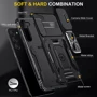 Чохол для телефона Mobile Case Camshield Army Ring Black для Samsung S916 Galaxy S23 Plus: Тип накладка на заднюю часть