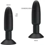 Анальная пробка Pretty Love Beaded For Extra Pleasure с риминг-эффектом и ДУ, BI-040073W