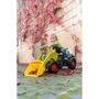 Трактор с ковшом Rolly Toys rollyFarmtrac Case Puma CVX 240 красно-чёрный (611126): Материал колес пластик
