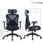 Кресло офисное OfficePro Atlas (OC630-B-B-B)
