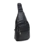 Мужская сумка-слинг Keizer черная (K1086bl-black)
