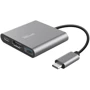 Адаптер Trust Adapter Dalyx USB-C to USB-C+HDMI+USB Grey (23772_TRUST)