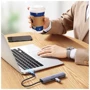 Адаптер Ugreen Adapter CM475 USB-C to USB-C+3xUSB3.0+RJ45 Gray (20932) фото 8