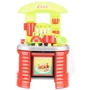 Кухня с посудой Kinderway красная (KW-04-403)