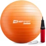 Мяч для фитнеса Hop-Sport HS-R065YB orange 65 см: Диаметр, см 65