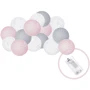 Гирлянда на батарейках Springos Cotton Balls 2 м 10 LED CL0035 Warm White: Применение Для дома