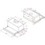 Вытяжка Perfelli TL 6101 W: Управление Механическое