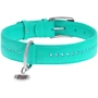 Ошейник WAUDOG Glamour со стразами 35 мм 46-60 см ментоловый с QR паспортом (388213): Цвет бирюзовый
