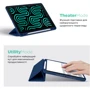 Аксессуар для iPad ArmorStandart Smart Case Fold Pen Dark Blue for iPad Air 11 (2024 / 2025) (ARM78117): Особенности Приятен на ощупь, Стильный дизайн, Складывается в подставку, Удобно держать в руке, режим автопробуждения/сна