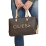 Женская сумка тоут GUESS коричневая (190231364603): Пол Женский
