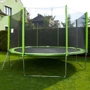 Батут inSPORTline Froggy PRO с защитной сеткой и лестницей 366cm желтый (9775-1): Производитель inSPORTline
