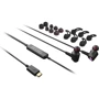 Наушники ASUS ROG Cetra II USB-C Black (90YH02S0-B2UA00): Тип конструкции вакуумные