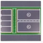 Конструктор Wange Опорна плита для стоянки 32x32 (8815)