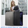 Аксессуар для iPad BeCover Case Book Tri Fold Hard Black for iPad Air 13 (2024 / 2025) (711471): Материал искусственная кожа