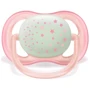 Пустышка для девочки Philips AVENT Ultra Air Ночная 0-6 мес 2 шт (SCF376/12): Форма соски анатомическая