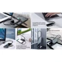 Адаптер Baseus Adapter Superlative USB-C to 2xUSB3.0+HDMI+3.5mm Deep Grey with Wireless Charger (CAHUB-AZ0G) for Apple Watch фото 7