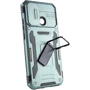 Чохол для телефона Mobile Case Camshield Army Ring Light Green для Xiaomi Redmi 10C: Матеріал TPU (Термополиуретан) і полікарбонат