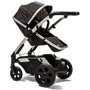 Универсальная коляска 2 в 1 Heetee Mayfair Black/black: Материал колес полиуретан
