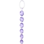 Анальные бусы California Exotic Novelties Swirl Pleasure Beads (фиолетовый)