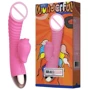 Вибратор-кролик с подогревом и шаловливым язычком для клитора Leten Wonderful Pink