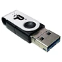 USB-флешка Patriot 32GB Trinity USB 3.1 / microUSB / Type-C Silver-Black (PEF32GTRI3USB): Стандарт USB USB 3.1