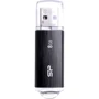 USB-флешка Silicon Power 8GB Ultima U02 USB 2.0 Black (SP008GBUF2U02V1K)